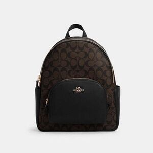 Court Backpack In Signature Canvas
